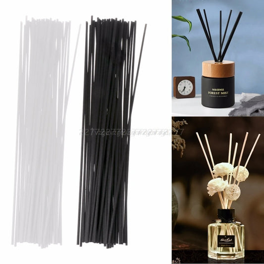 50/100Pcs 30cmx3mm Fiber Sticks Diffuser Volatile Rod for Home Fragrance Diffuser 4size for choose Mr26 19 Dropship