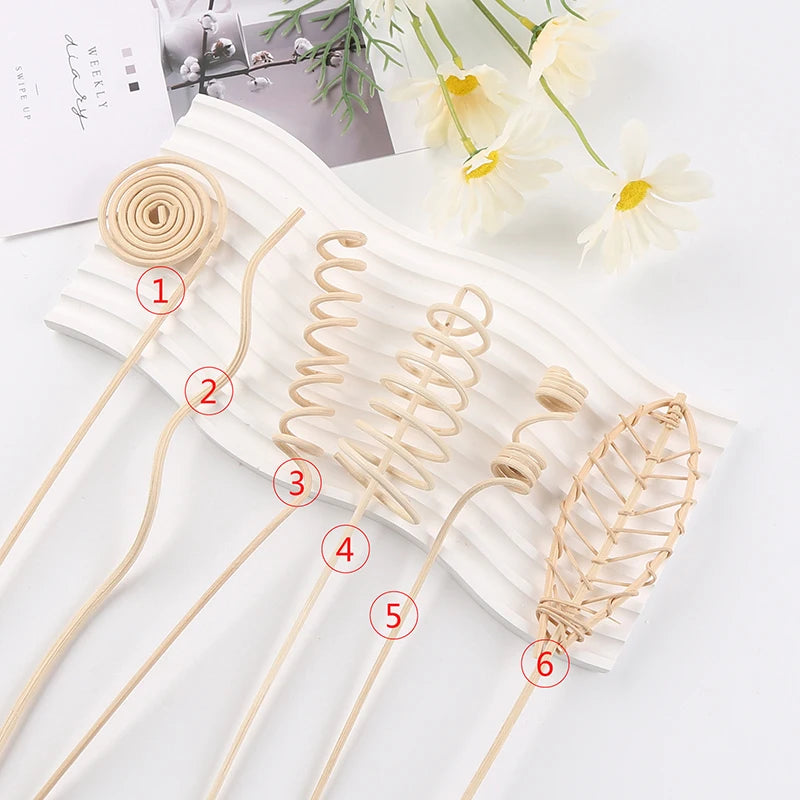 Aroma Diffuser Aromatherapy Volatile Rod Various Shapes For Fragrance Diffuser Freshener DIY Handmade Home Decorate Refill Stick